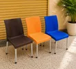 Crown Armless Stackable Plastic Chairs - 2