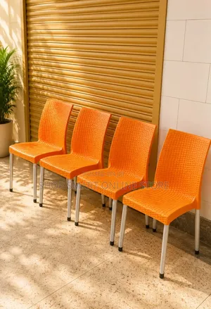 Brand New Stackable Armless Plastic Chairs