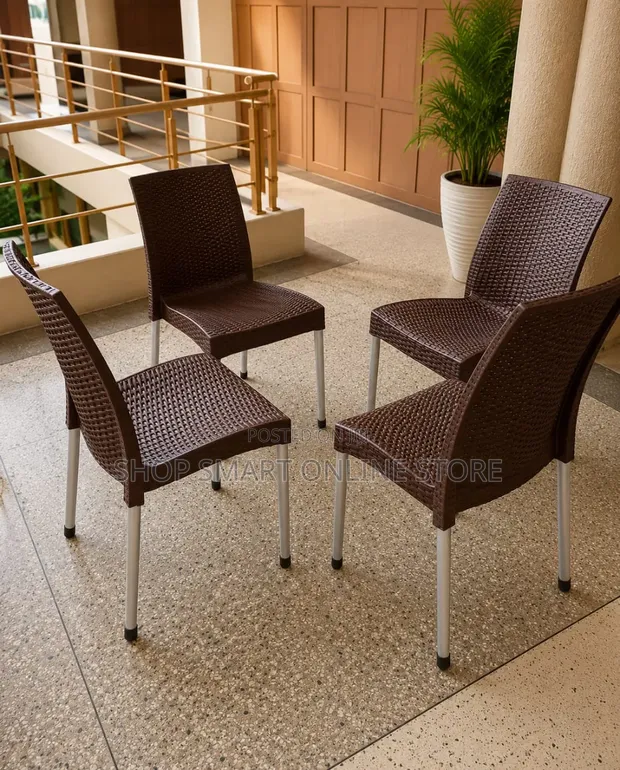 Brand New Plastic Chairs - Coffee Mat Design - 1
