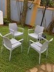 Executive Stackable Plastic Chairs (Brand New) - 1