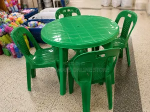 Brand New Heavy Duty Plastic Outdoor Table and Chairs