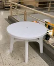 Brand New Round Plastic Dining Table - 2