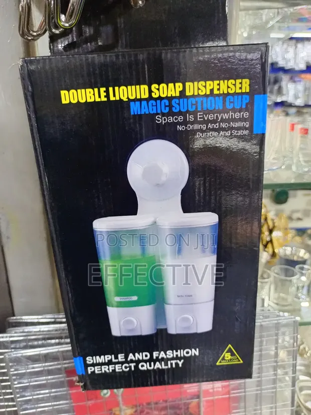 Double Liquid Soap Dispenser - Brand New - 1