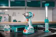 2 PCS Cordless Combo Kit 405Nm Impact Wrench & Work Lamp - 2