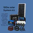 100W Solar Kit - Brand New - 2