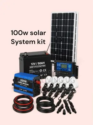 100W Solar Backup System - Full Kit