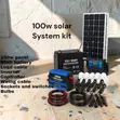 100W Solar Kit with Battery and Inverter - 1