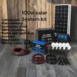 100W Solar Kit with Battery and Inverter - 2