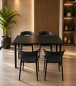 Cafe Restaurant Dining Table and Chairs Set - 1