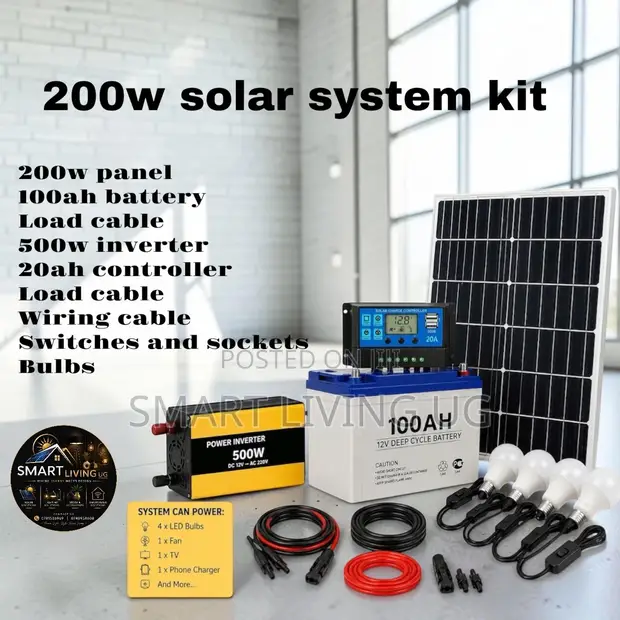 200W Premium Solar System Package - German Made - 1