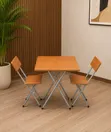 Modern Executive Dining Table and Chairs Set - 2