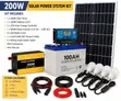 200W Complete Solar System - German Made - 1