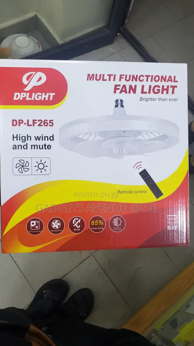 Multifunctional Fan Light with Remote Control - 1