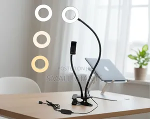 Professional Live Stream Ring Light Kit with Phone Holder