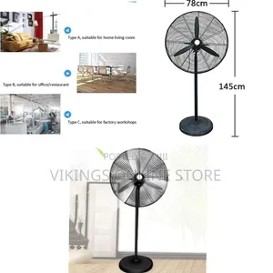 FS750 26-inch Industrial Electric Fan - 280W Copper Motor