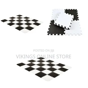 12 Pieces 30.5 x 30.5cm Non-Slip Interlocking Puzzle Foam Tiles