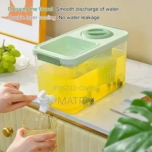 Plastic Beverage Dispenser with Faucet