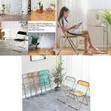 Clear Acrylic Folding Chair - 1