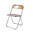 Clear Acrylic Folding Chair - 2