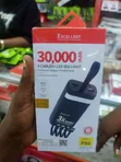 Excellent P88 Power Bank 30,000mAh with 4 Cables - 3