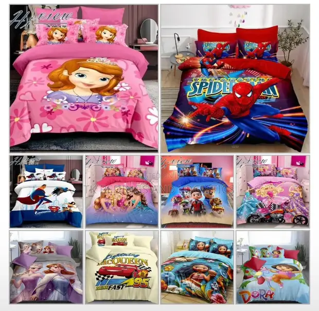 Kids Cartoon Bedcovers - 1