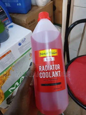 Motor Rider Red Radiator Coolant