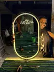 Customized Calligraphy Mirror with Light - 1