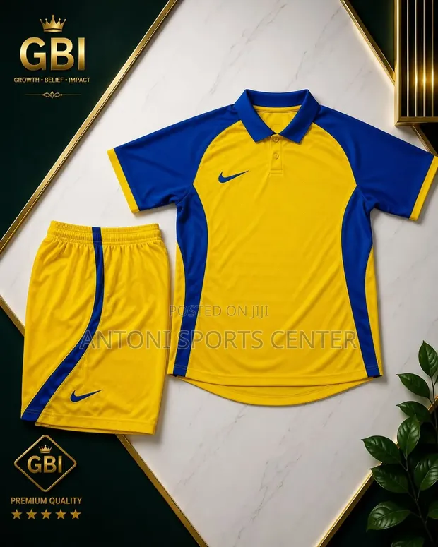 Plain Cora Jerseys - Yellow - 1