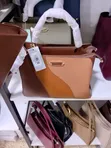 Chrisbella Colourblock Tote Bag with Detachable Strap and Wallet - 4