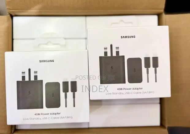 Samsung 45W USB-C Super Fast Charging Wall Charger with Cable - 1