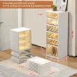 6-Tier Foldable Shoe Rack Organizer - 1