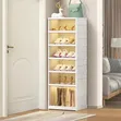 6-Tier Foldable Shoe Rack Organizer - 2
