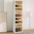9 Tier Foldable Shoe Rack Organizer - 1