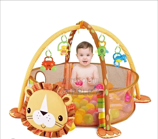 Baby Tummy Time Play Mat Activity Gym - 1