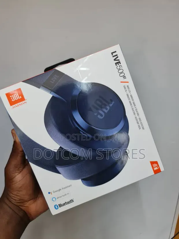 JBL Live 500BT Wireless Over-Ear Headphones - 1