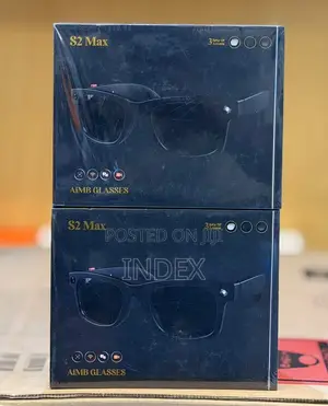 AIMB S2 Max Smart AI Glasses with HD Camera & AI Translation