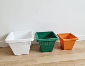 Juvale Mini Plastic Flower Pots (Brand New)
