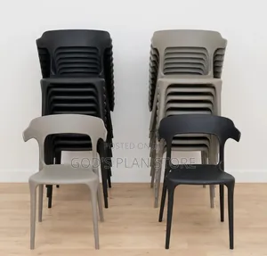 Shell Cafe Plastic Chairs - Light Weight