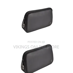 Wiwu Alpha Leather Fingerprint Lock Clutch Bag