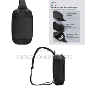 BRAVE Crossbody Sling Tech Pouch - Waterproof Ballistic Nylon