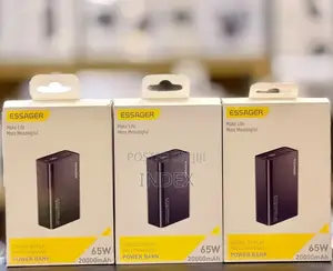 Essager 65W Power Bank 20000mAh Fast Charging