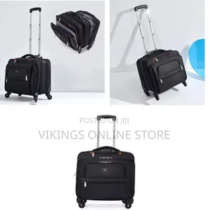 Soft Sided Laptop Roller Case Business Trolley Briefcase