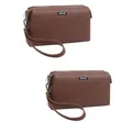 Green Lion Marly Clutch Bag - Water Resistant PU Leather Pouch - 2