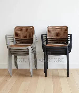 Deluxe Matt Design Dining Plastic Chairs (Brand New)