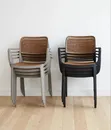 Deluxe Matt Design Dining Plastic Chairs (Brand New) - 1