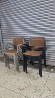 Deluxe Matt Design Dining Plastic Chairs (Brand New) - 2