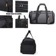 Men's Business Travel Crossbody Bag - Dry Wet Separation - 1