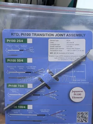 Pt100 Thermocouple Sensor (Up to 400°C)