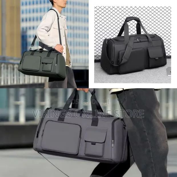 Multifunctional Gym Travel Bag - Ash - 1