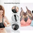 Women's Seamless Nursing Bra - Extra Large, Open Front - 2